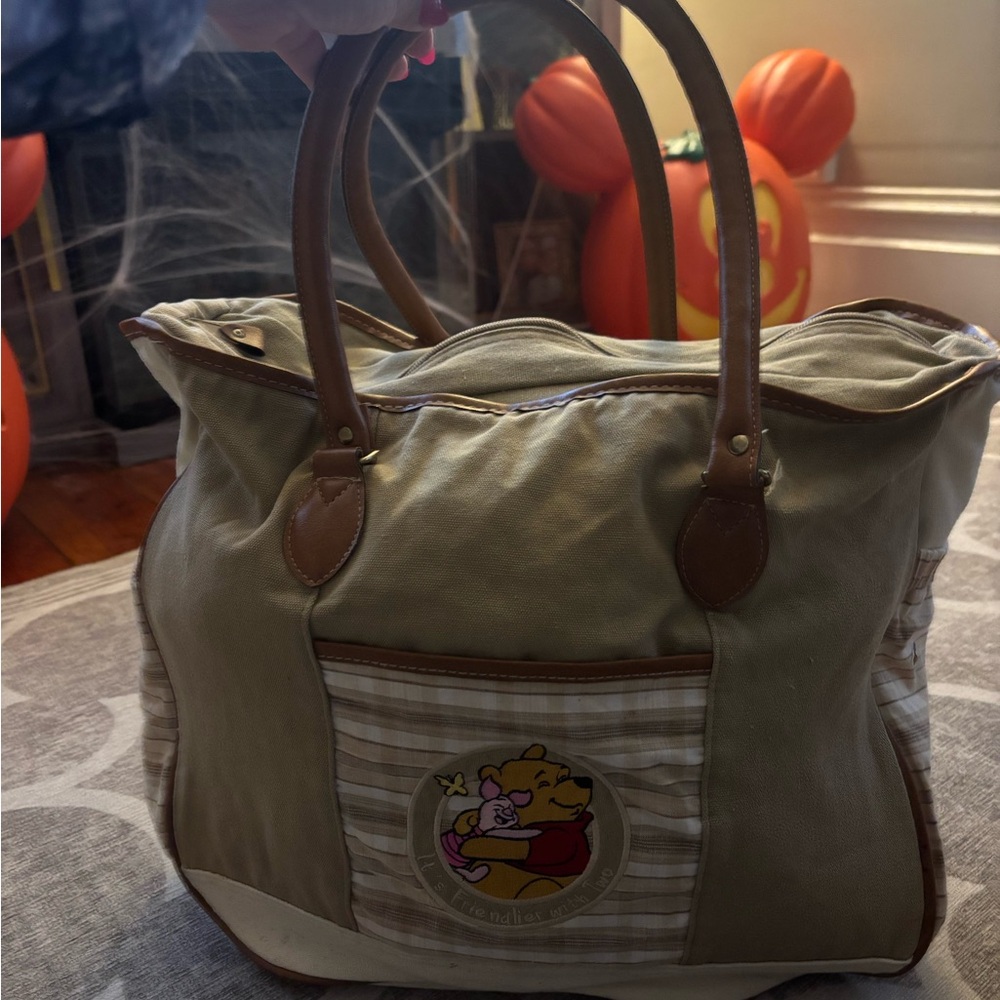 Disney Winnie the Pooh Tan and Brown Kids Bag